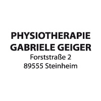 Gabriele Geiger Physiotherapie